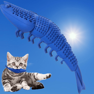 Jouet interactif chat - CatnipToys™ - Bleu