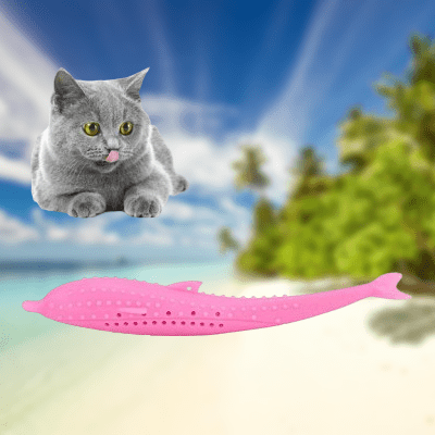 Jouet interactif chat - CatnipToys™ - Rose